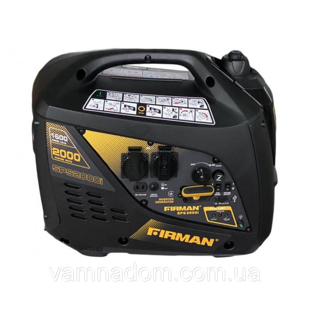 Генератор інверторний бензиновий Firman SPS 2000i