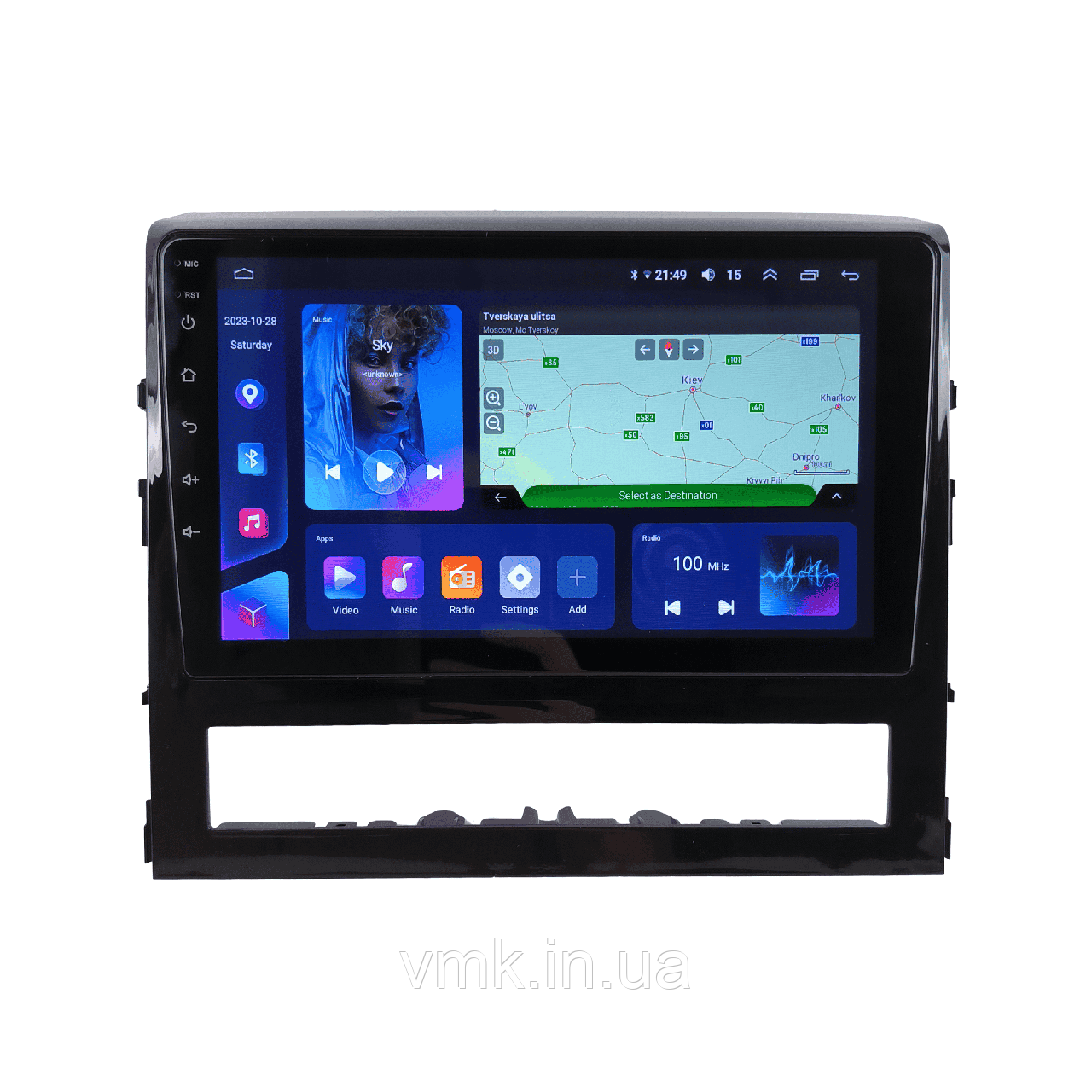 Авто магнітола Toyota Land Cruiser 200 2015-2018 на Android 12+ CarPlay 8 core Platform XyAuto