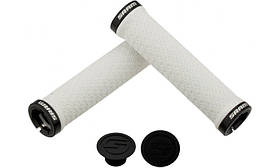 Грипси Sram LOCKING GRIPS WHITE, 129 мм, спінений каучук, для велосипеда