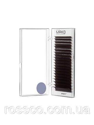 Вії MAKO Dark Chocolate С 0.10 7-13mm, фото 1