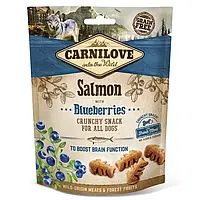 Лакомство для собак Carnilove Salmon with Blueberries 200 г (для улучшения работы мозга)