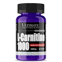 Жироспалювач Ultimate Nutrition L-Carnitine 1000мг - 30 таб