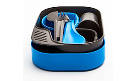 Набір посуду Wildo Camp-A-Box Duo Complete для кемпінгу, 8 предметів, легкий, без BPA, блакитний