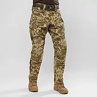 Тактические штаны UATAC Gen 5.4 Пиксель mm14 с наколенниками XL