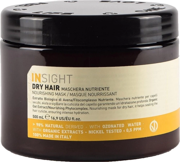 Живильна маска Insight Dry Hair Nourishing Mask для сухого волосся, 500 мл