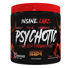 Передтренувальний комплекс Insane Labz Psychotic Hellboy 35 serv 247 g (Fruit Punch)