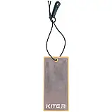 Підвіска м'яка прямокутна світловідбиваюча персикова Kite K23-109-2, фото 2