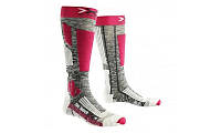 Носки X-Socks SKI RIDER 2.0 LADY G150 Grey Melange / Fuchsia