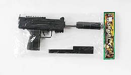 Пістолет 304-2, з глушником, іграшкова дитяча зброя, на пульках, іграшка для дітей