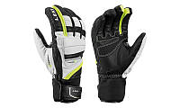 Перчатки Leki Griffin Prime S white-black-yellow