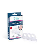 Гелевый валик под пальцы ног з кольцами Foot Morning Toes Separator