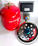 Комплект газовий - газовий пальник-обігрівач інфрачервоного випромінювання Nurgaz -309 та газовий балон 8 літрів, фото 4