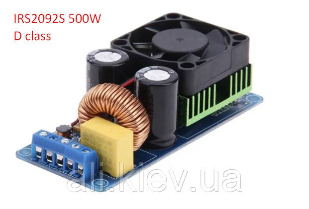 Аудіо підсилювач звуку IRS2092S 500 Вт моно