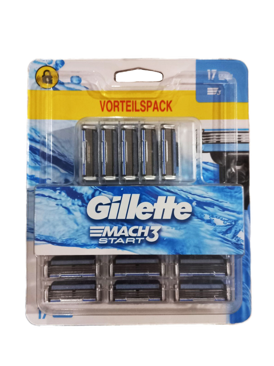 Змінний картридж для гоління Gillette mach3 start (1 ціна за один катридж)