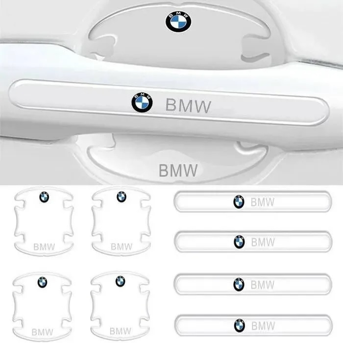 Захисна плівка під дверні ручки авто BMW (к-т 8 шт)