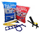 Комплект СВП NoVa: основа СВП 2УП 1,5мм + клини 2УП+ ключ для затиску (метал) + шаблон NoVa, фото 9
