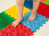 Килимок масажний "Пазли Мікс" 8 елементів Ортек,Україна, фото 3