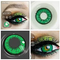 Цветные контактные линзы BELLA-GREEN