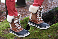 Crocs Women's AllCast Luxe Duck Boot, оригинал Крокс ботинки, сапоги