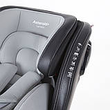 Автокрісло CARRELLO Asteroid+ CRL-15801 ISOFIX 0+1/2/3 з поворотом та опорною стійкою, Marble Grey, фото 6