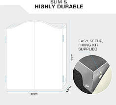Фірмовий набір Darts Mission — мішень дартс сизаль + кабінет для мішені + дротики на двох гравців, фото 3