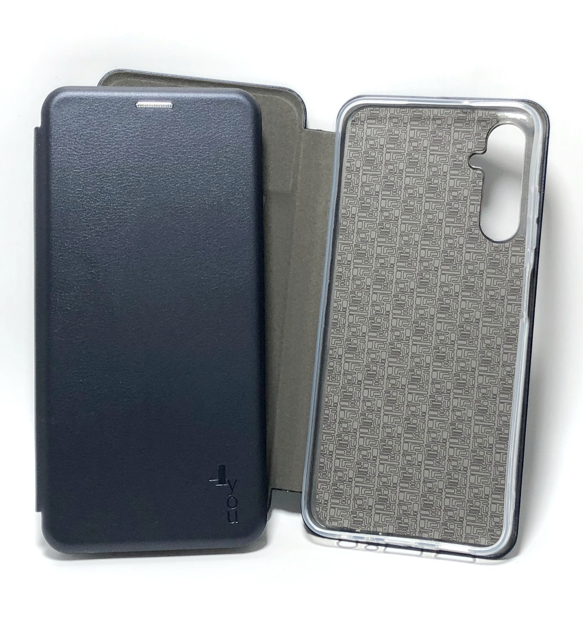 Чохол-книжка для телефону Samsung A05s(4G) Original (на магніті, підставка) Dark blue (4you), фото 1