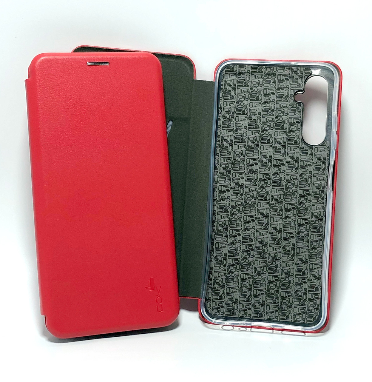 Чохол-книжка для телефону Samsung A05s(4G) Original (на магніті, підставка) Red (4you), фото 1
