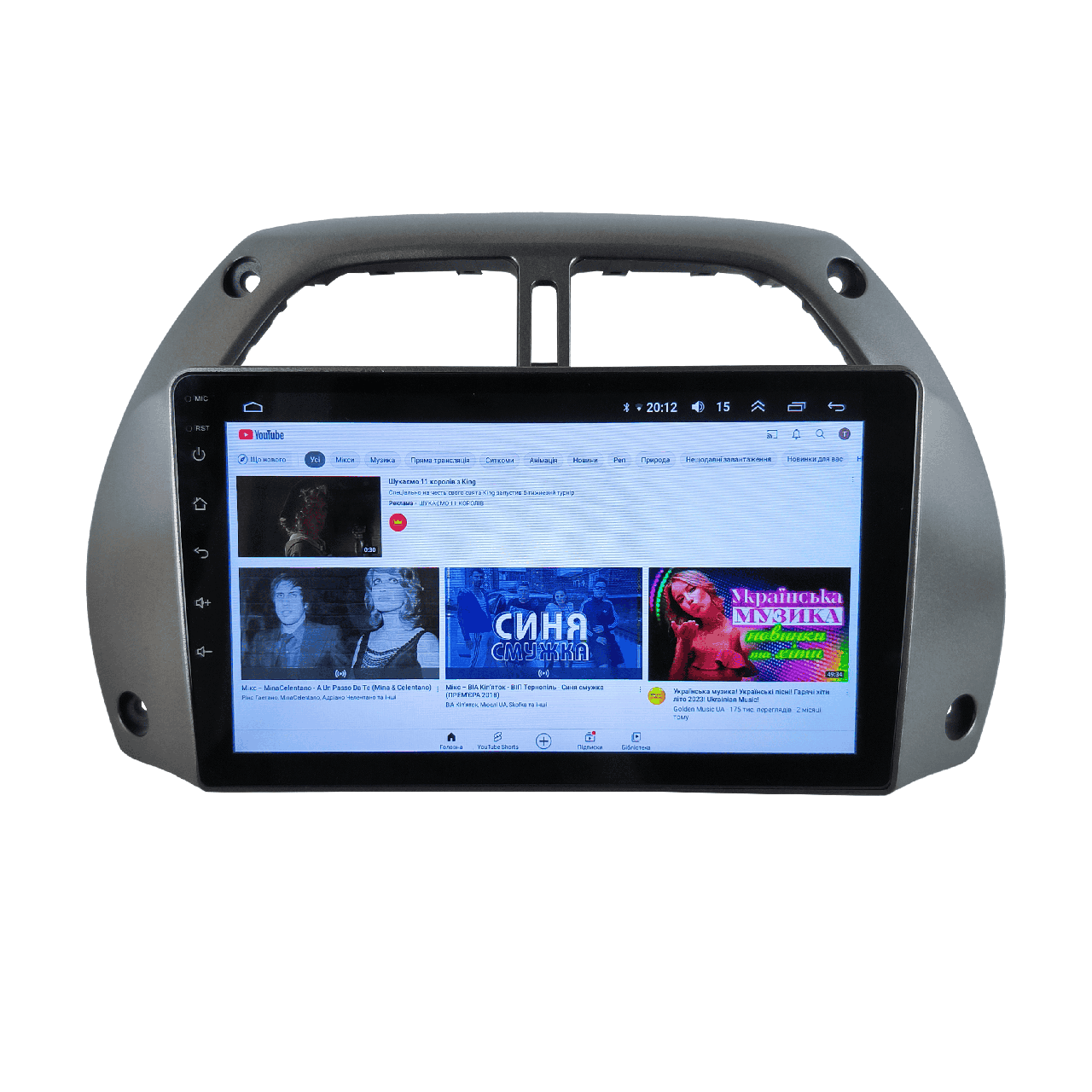 Штатна Магнітола Toyota Rav4 2001-2006 на Android Модель ТС10-8octaTop-4G-DSP-CarPlay