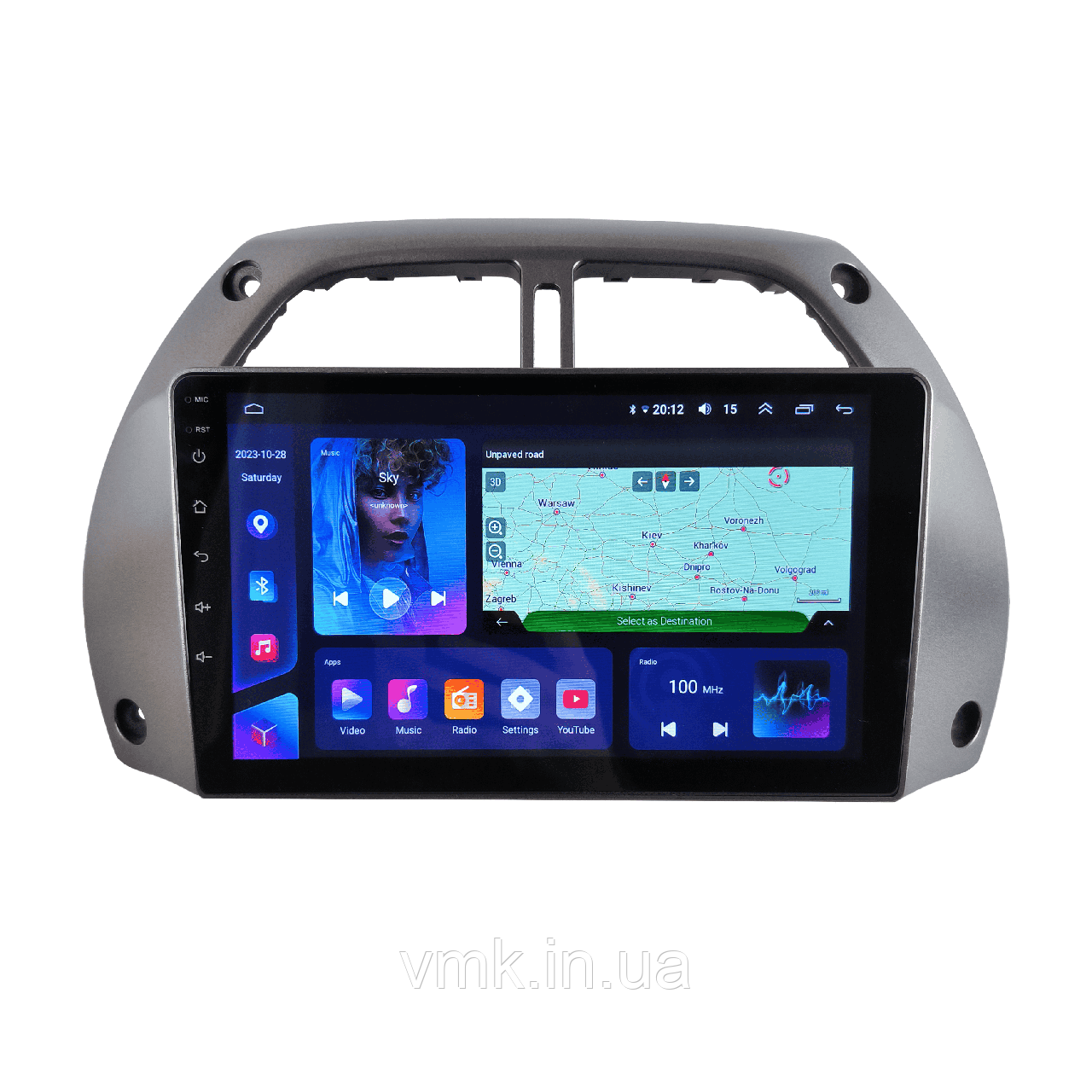 Андроїд Магнітола Toyota Rav4 2001-2006 - 4G XyAuto 8core DSP Sound CarPlay Android