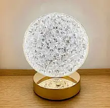 Нічник світильник на підставці Star Moon Table Light, проєкційний світильник акумуляторний, фото 2