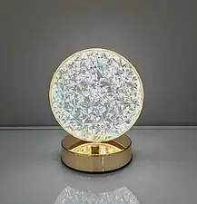 Нічник світильник на підставці Star Moon Table Light, проєкційний світильник акумуляторний, фото 5