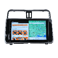 Штатна Магнітола Toyota Land Cruiser Prado 2018-2020 на Android Модель XYAuto-7311-8octa-CarPlay-360