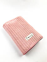 Полотенце банное микрофибра Радуга (розовый) 140х70 см