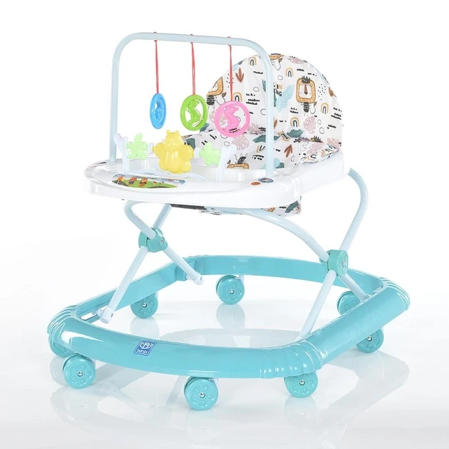 Ходунки дитячі Bambi M 0591 (музика, ігрова панель, пластикові колеса)