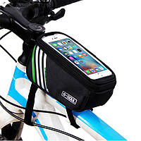 Велосипедная сумка на раму B-SOUL, велосумка для мобильного телефона с сенсорным экраном