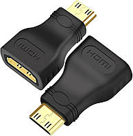 Переходник HDMI из гнезда HDMI на штекер Mini HDMI