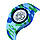 Skmei 1556 kids блакитний камуфляж дитячий спортивний годинник, фото 5