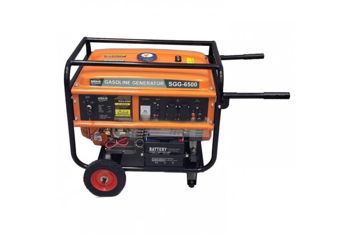 Генератор бензиновий Spektr SGG-6500Е, фото 1