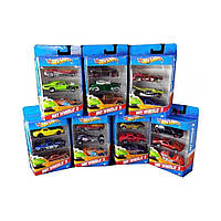 Набор Mattel из 3-х базовых машинок Hot Wheels в асс. K5904