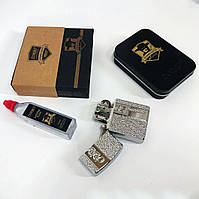 Зажигалка бензиновая Zorro HL-359, сувенир зажигалка, зажигалки подарки для мужчин, зажигалка TS-416 в подарок