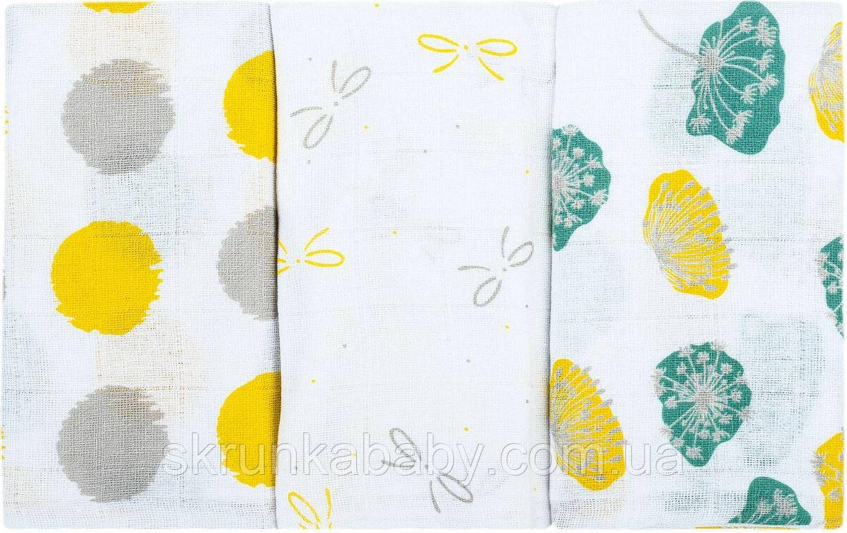 Рушники Bubaba by FreeON 3/1 YELLOW BOW 80х80 см, фото 1