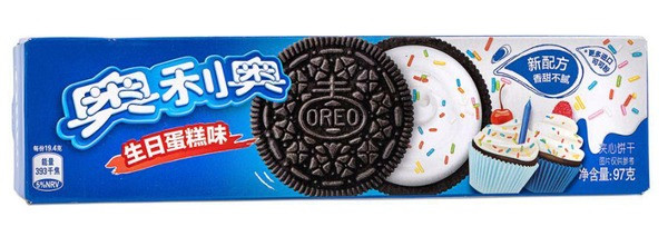 Печиво Oreo Cookies Birthday Cake 97g