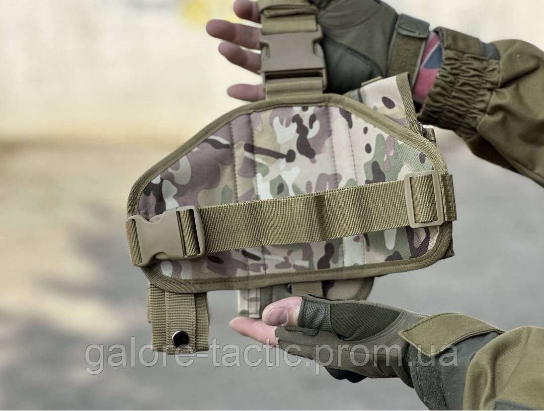 Тактична кобура на стегно для пістолетів АПС, Форт, ТТ; Кобура набедренная для пистолета - фото 6 - id-p2014059904