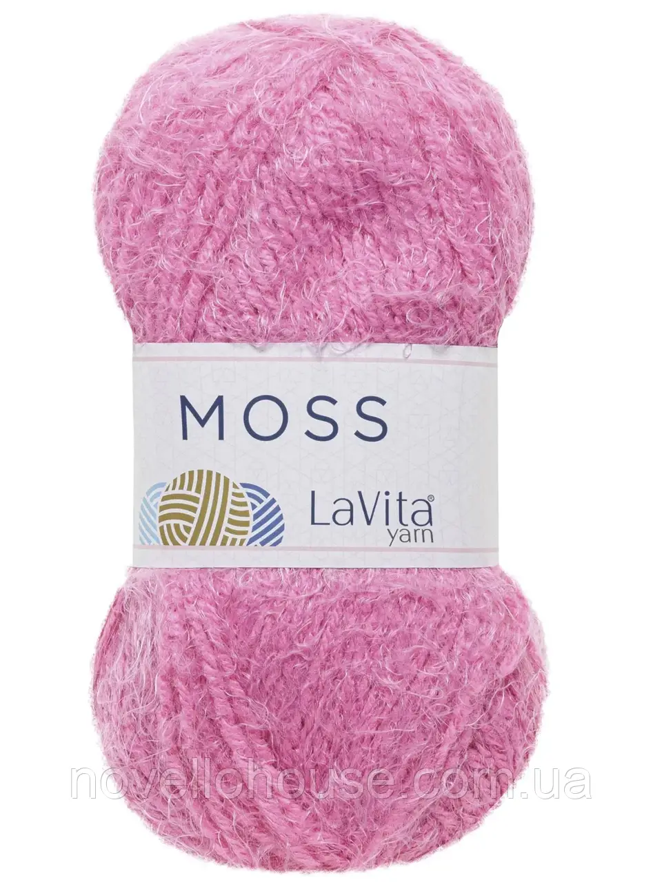LaVita MOSS (Мосс) № 5060 рожевий (Пряжа акрил, нитки для в'язання)