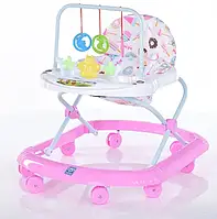 Ходунки детские Bambi M 0591 (музыка, игровая панель, пластиковые колеса)