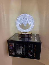 Настільна лампа Star Moon Table Light, Проєкційний нічник — світильник акумуляторний на підставці, фото 4