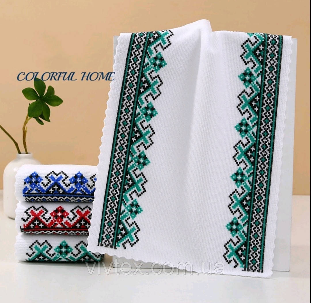 Рушник серветка мікрофібра 25х50 паковання 20 шт., фото 1