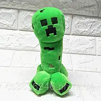 Игрушка крипер для детей с игры майнкрафт, мягкая плюшевая детская кукла зеленый крипер с Minecraft