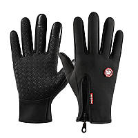 Лыжные сенсорные перчатки Windstopper, водоотталкивающие спортивные перчатки для верховой езды