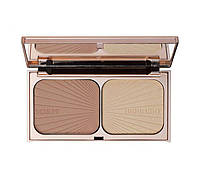 Палетка для лица Charlotte Tilbury Filmstar Bronze & Glow Contour Duo 22 g (Fair/Medium)